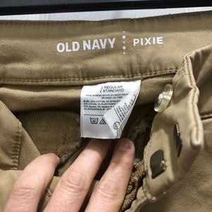Old Navy khakis- Pixie cut